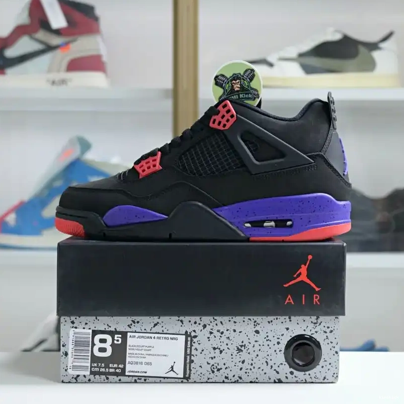 Air Jordan 4 nrg Kimikick Jordan raptors （2018） retro 0611